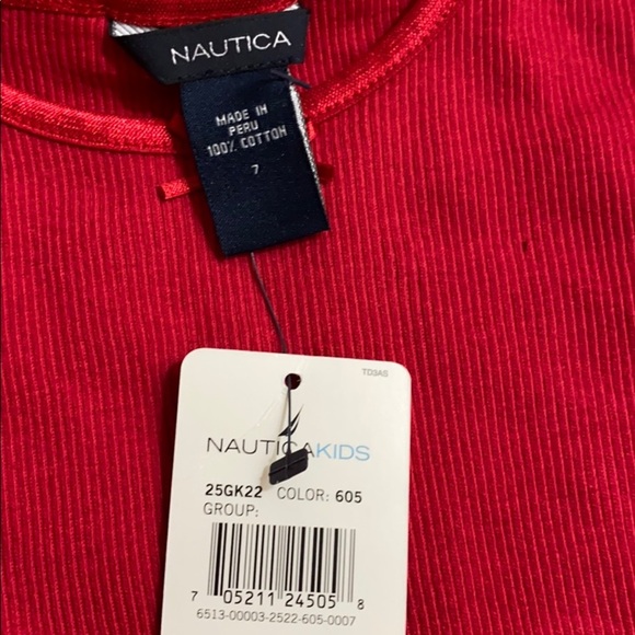2/$15 NWT Nautica kids short sleeve - Picture 3 of 4